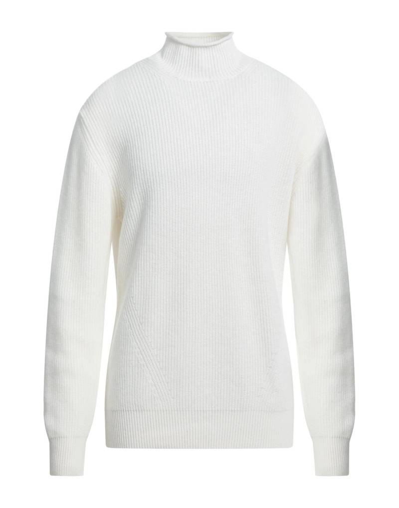 KANGRA Rollkragenpullover Herren Weiß von KANGRA