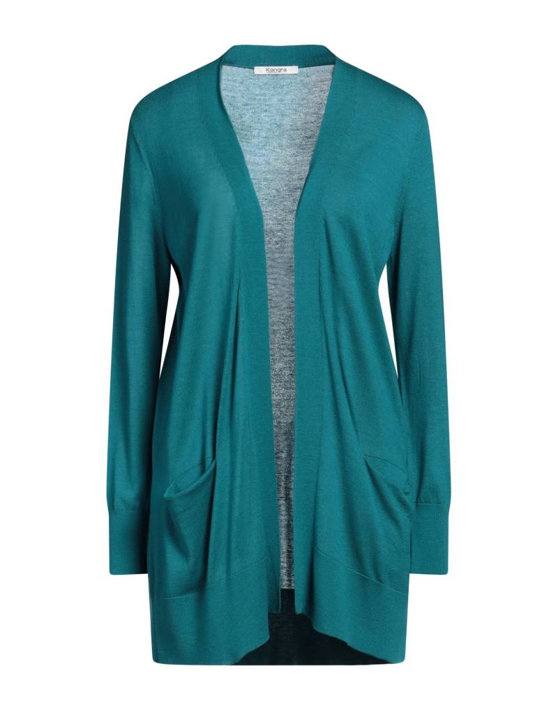 KANGRA Strickjacke Damen Aquamarin von KANGRA