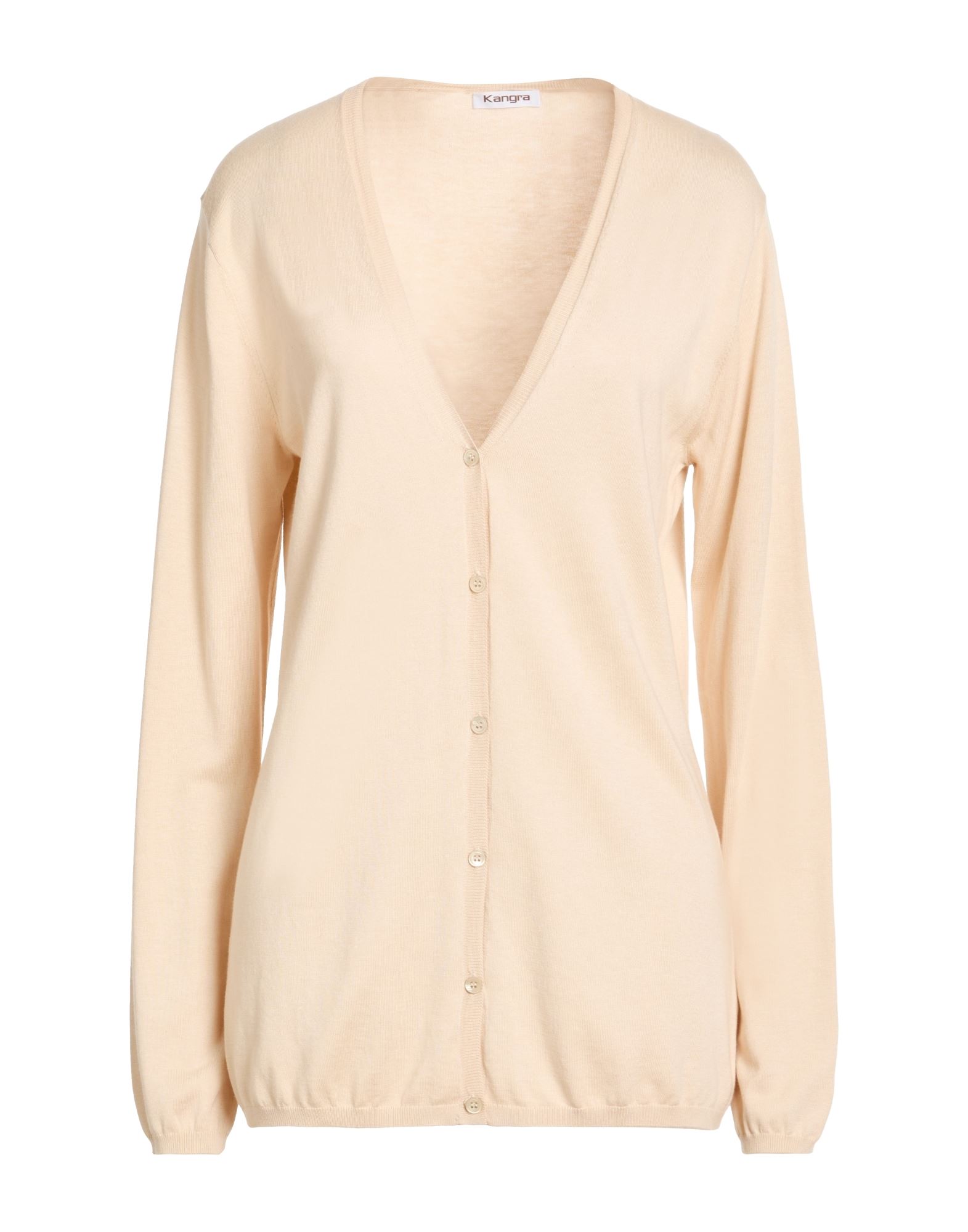KANGRA Strickjacke Damen Beige von KANGRA