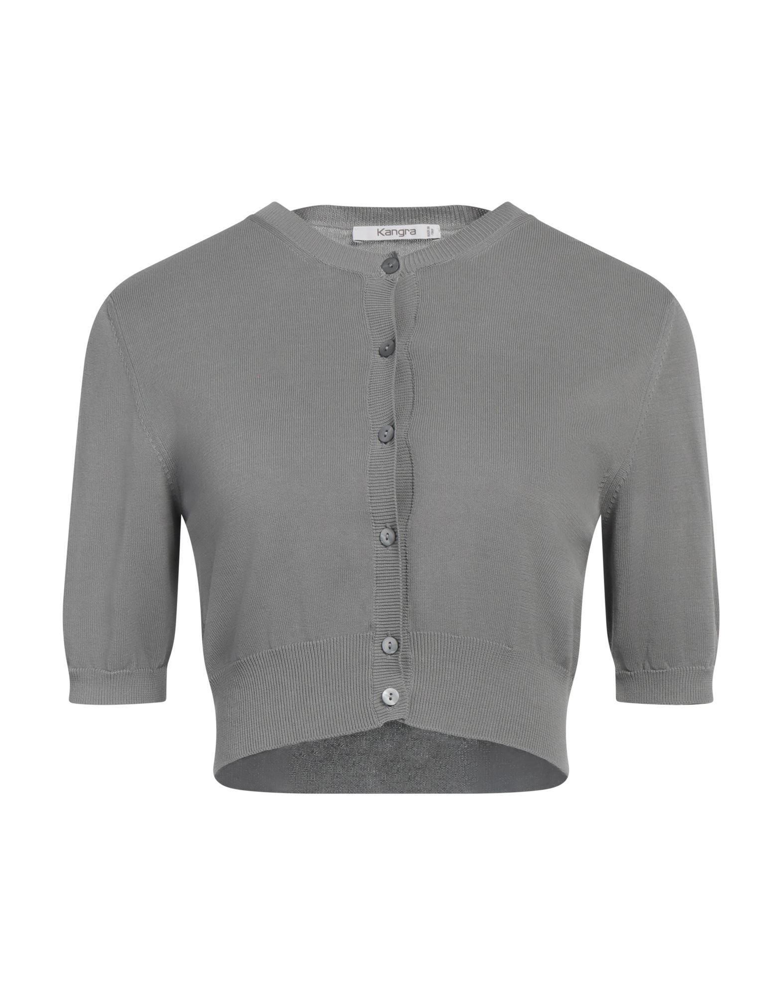 KANGRA Strickjacke Damen Grau von KANGRA