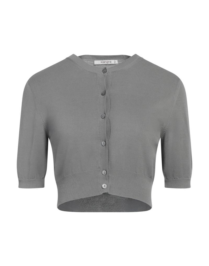 KANGRA Strickjacke Damen Grau von KANGRA