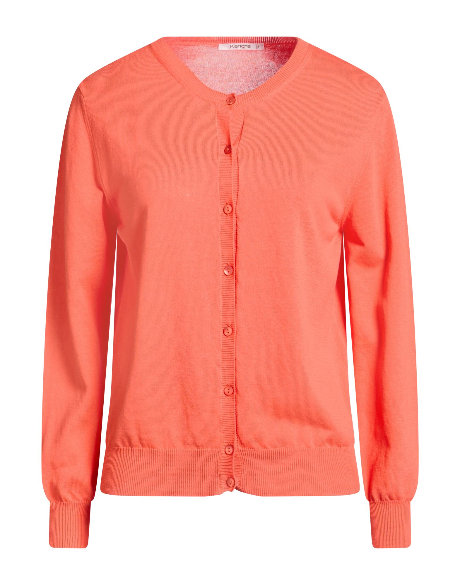 KANGRA Strickjacke Damen Orange von KANGRA