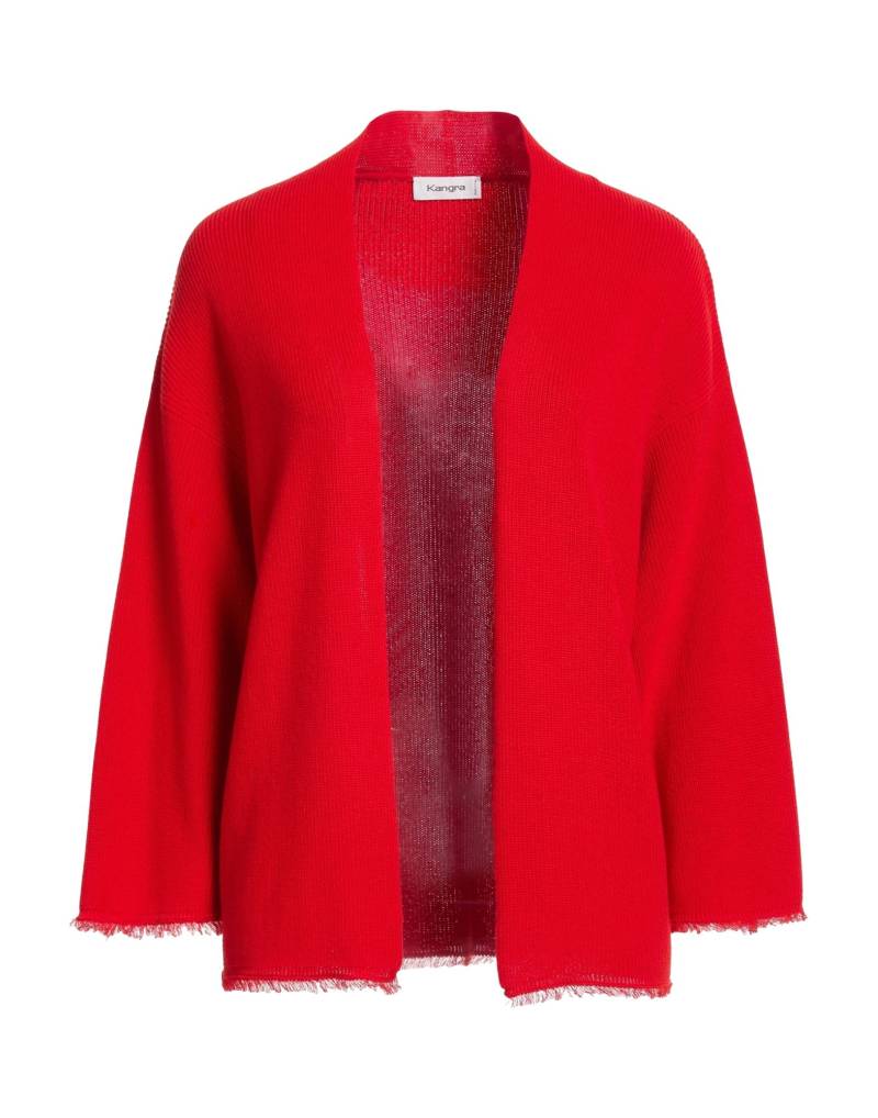 KANGRA Strickjacke Damen Rot von KANGRA