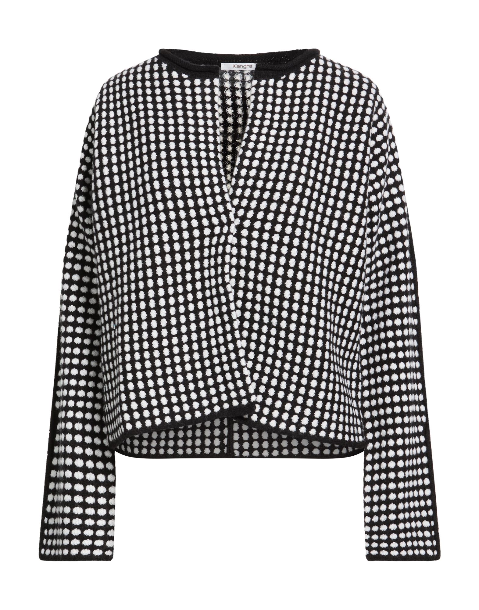 KANGRA Strickjacke Damen Schwarz von KANGRA