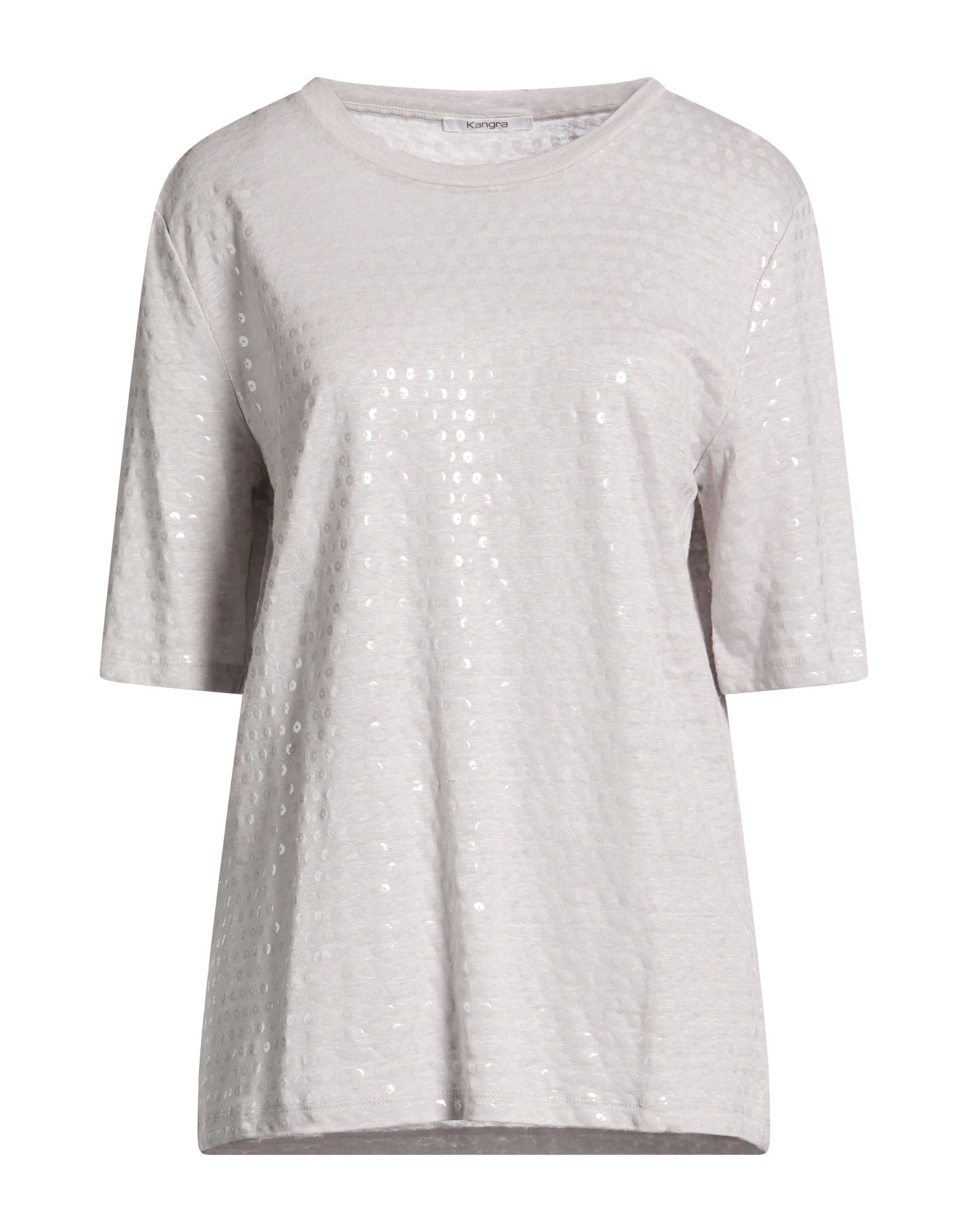 KANGRA T-shirts Damen Hellgrau von KANGRA