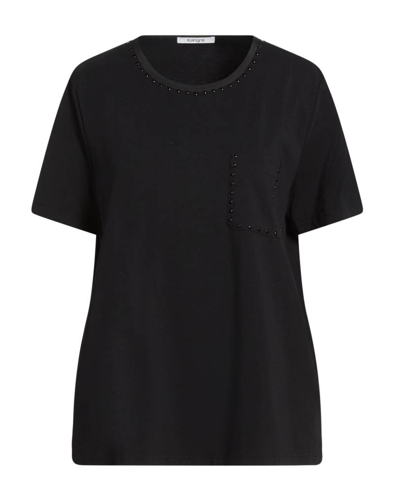 KANGRA T-shirts Damen Schwarz von KANGRA