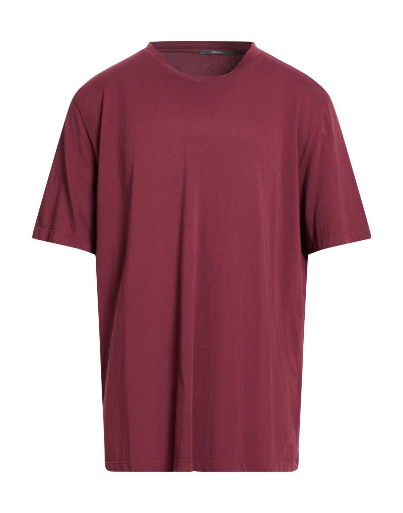 KANGRA T-shirts Herren Bordeaux von KANGRA