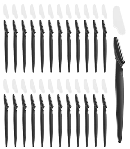Dermaplaning-Klingen für das Gesicht, Rasiermesser für Frauen, Augenbrauenrasierer und Gesichtshaarentferner, Peeling, Gesichtshaut, Augenbrauenformer, Dermaplaning-Werkzeug für Damen und Herren Dermaplaning-Klingen für das Gesicht, Rasiermesser für Frauen, Augenbrauenrasierer und Gesichtshaarentferner, Peeling, Gesichtshaut, Augenbrauenformer, Dermaplaning-Werkzeug für Damen und Herren von KANGSIT