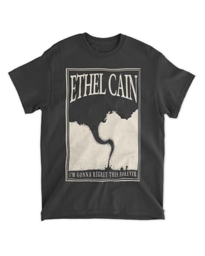 Ethel Cain Merch Unisex T-Shirt Grey XXL von KANGZU