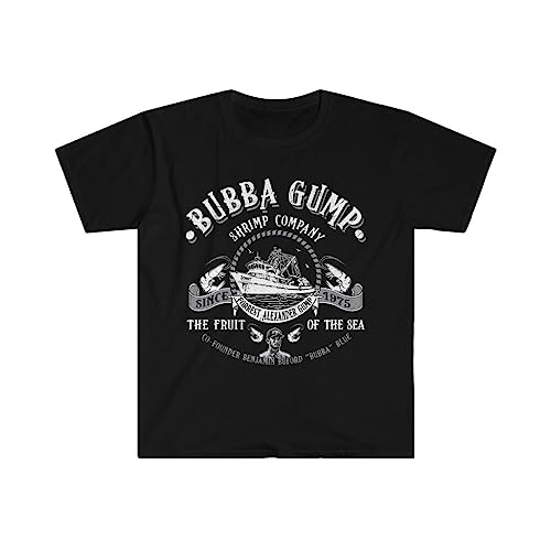 KANGZU Bubba Gump Shrimp Company T-Shirt2 Black L von KANGZU
