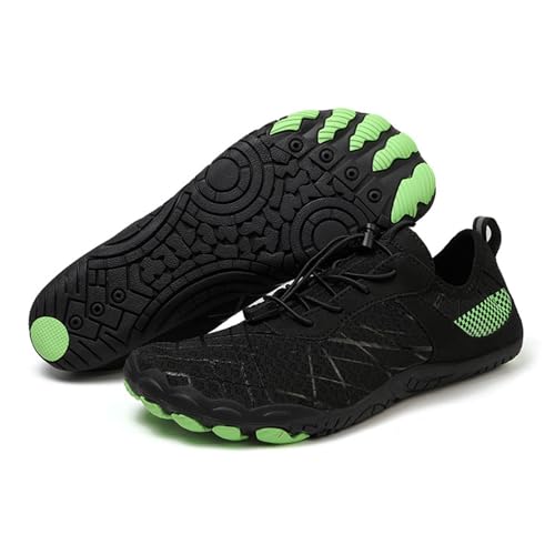 KANLVU Tai Chi Schuhe Bequeme Barfußschuhe Für Frauen Kung Fu Kampfsport Grounding Mit Flexibler Sohle, Atmungsaktivem Obermaterial(Schwarz,36 EU) von KANLVU