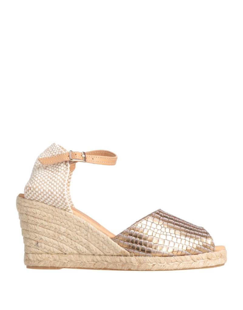 KANNA Espadrilles Damen Gold von KANNA