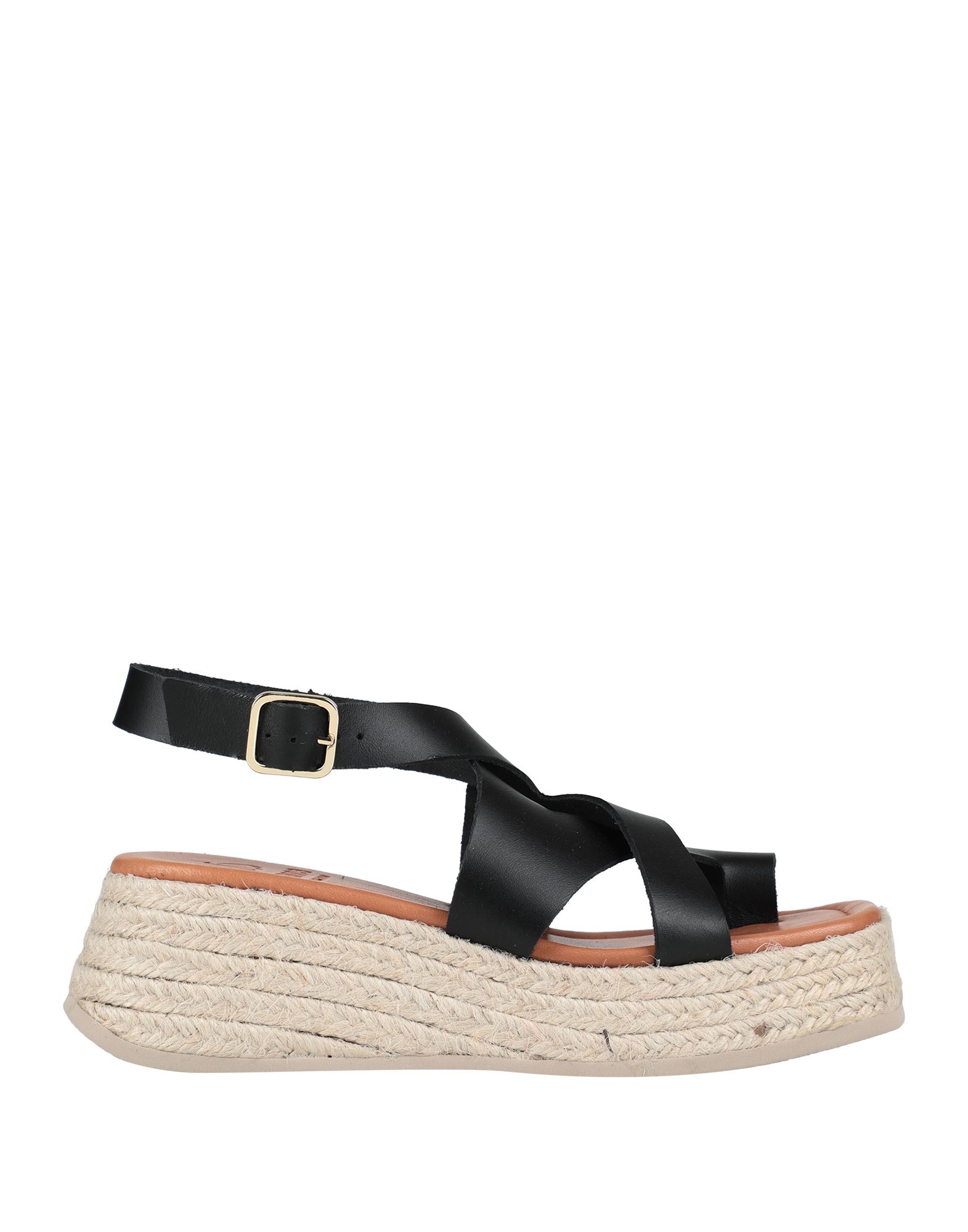 KANNA Espadrilles Damen Schwarz von KANNA