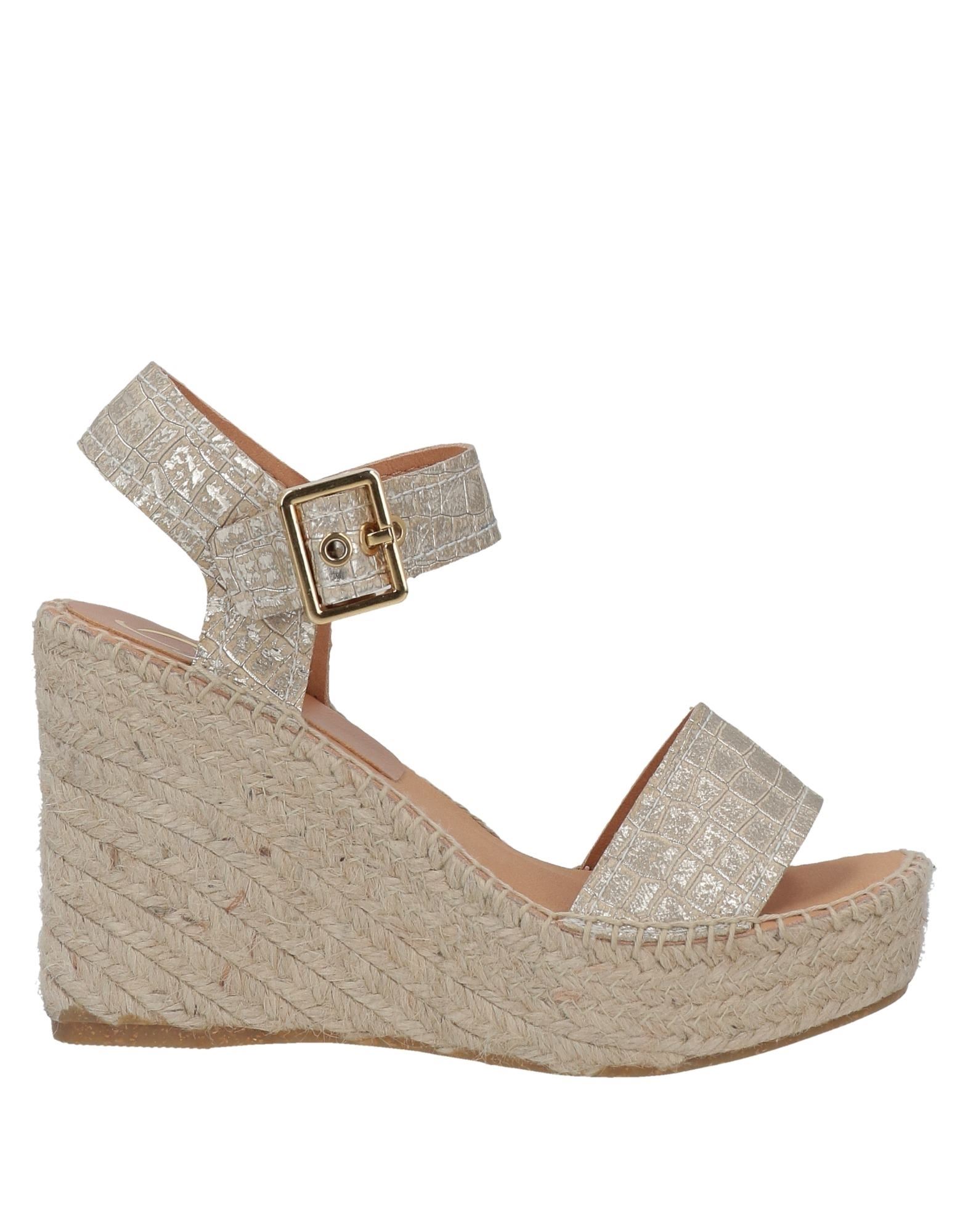 KANNA Espadrilles Damen Platin von KANNA