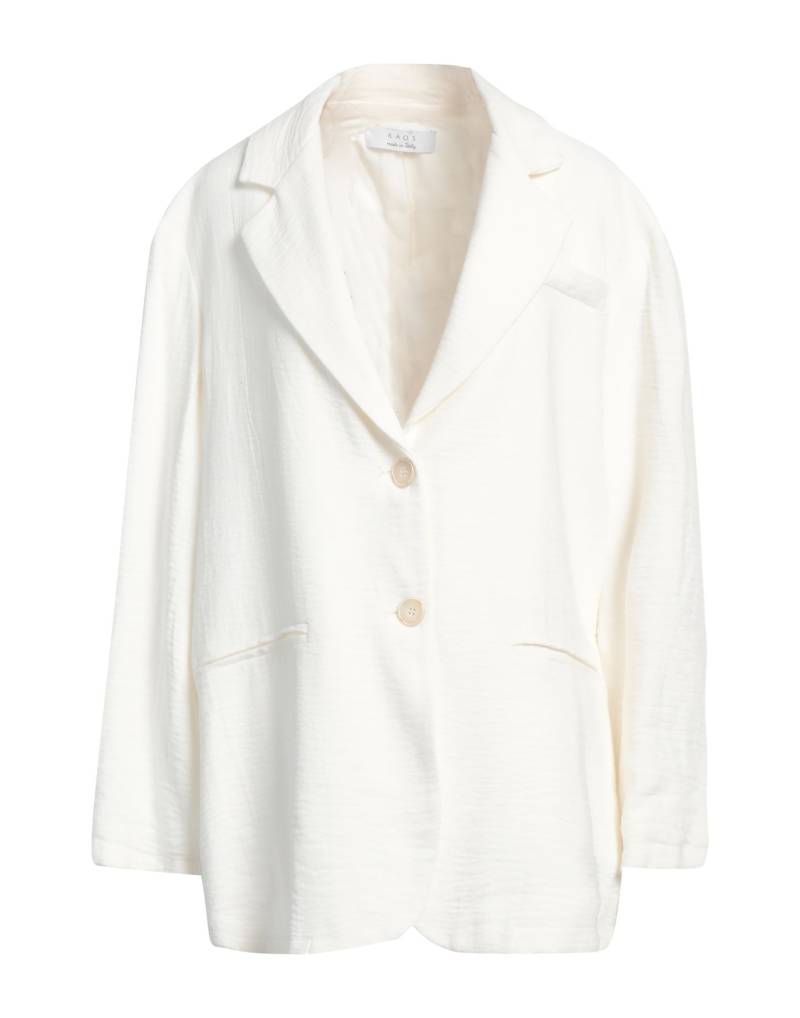 KAOS JEANS Blazer Damen Elfenbein von KAOS JEANS