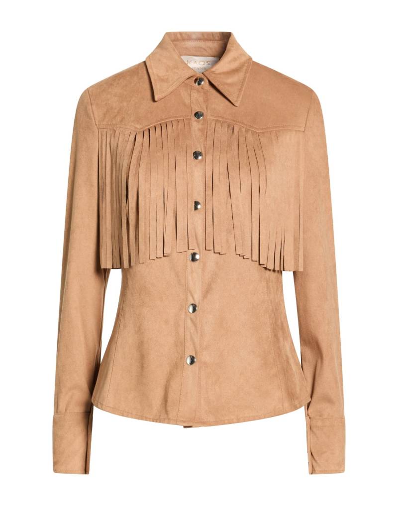 KAOS JEANS Hemd Damen Kamel von KAOS JEANS