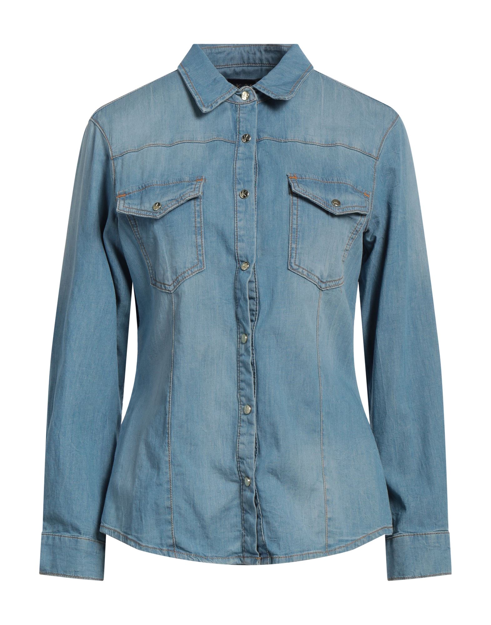 KAOS JEANS Jeanshemd Damen Blau von KAOS JEANS