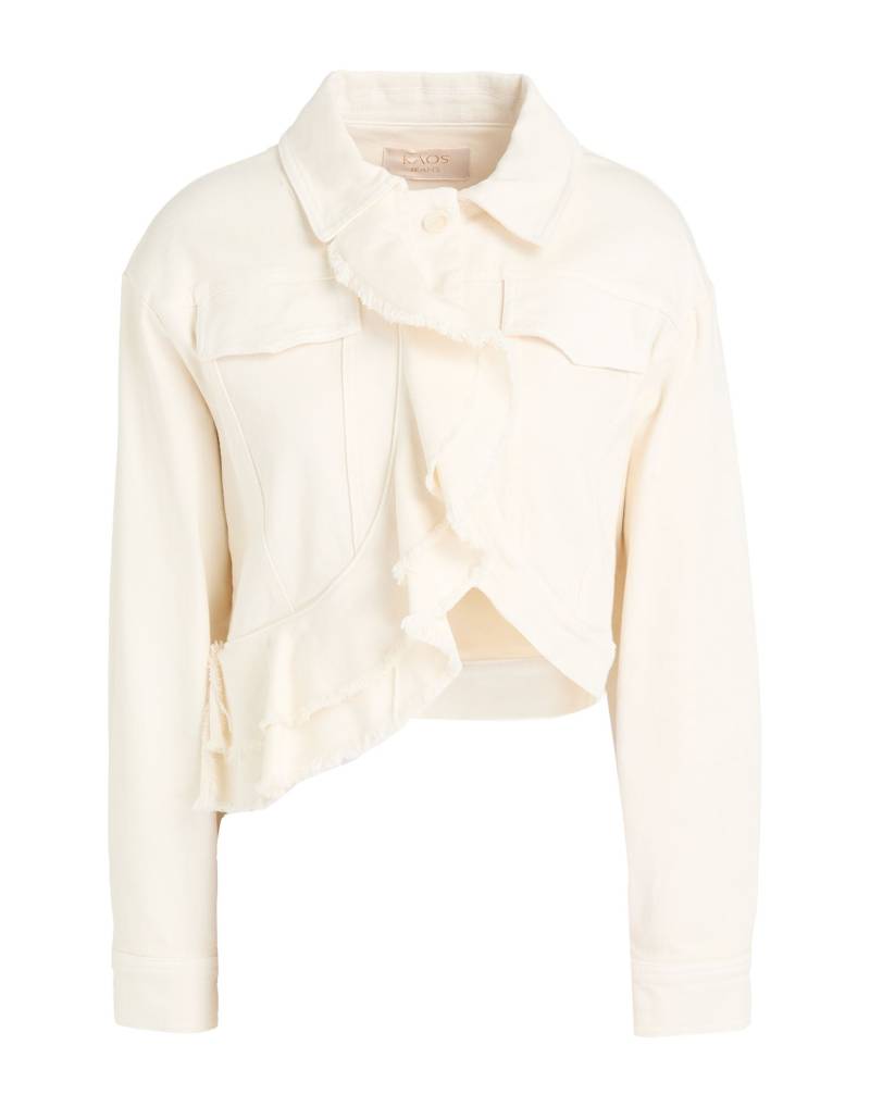 KAOS JEANS Jeansjacke/-mantel Damen Elfenbein von KAOS JEANS