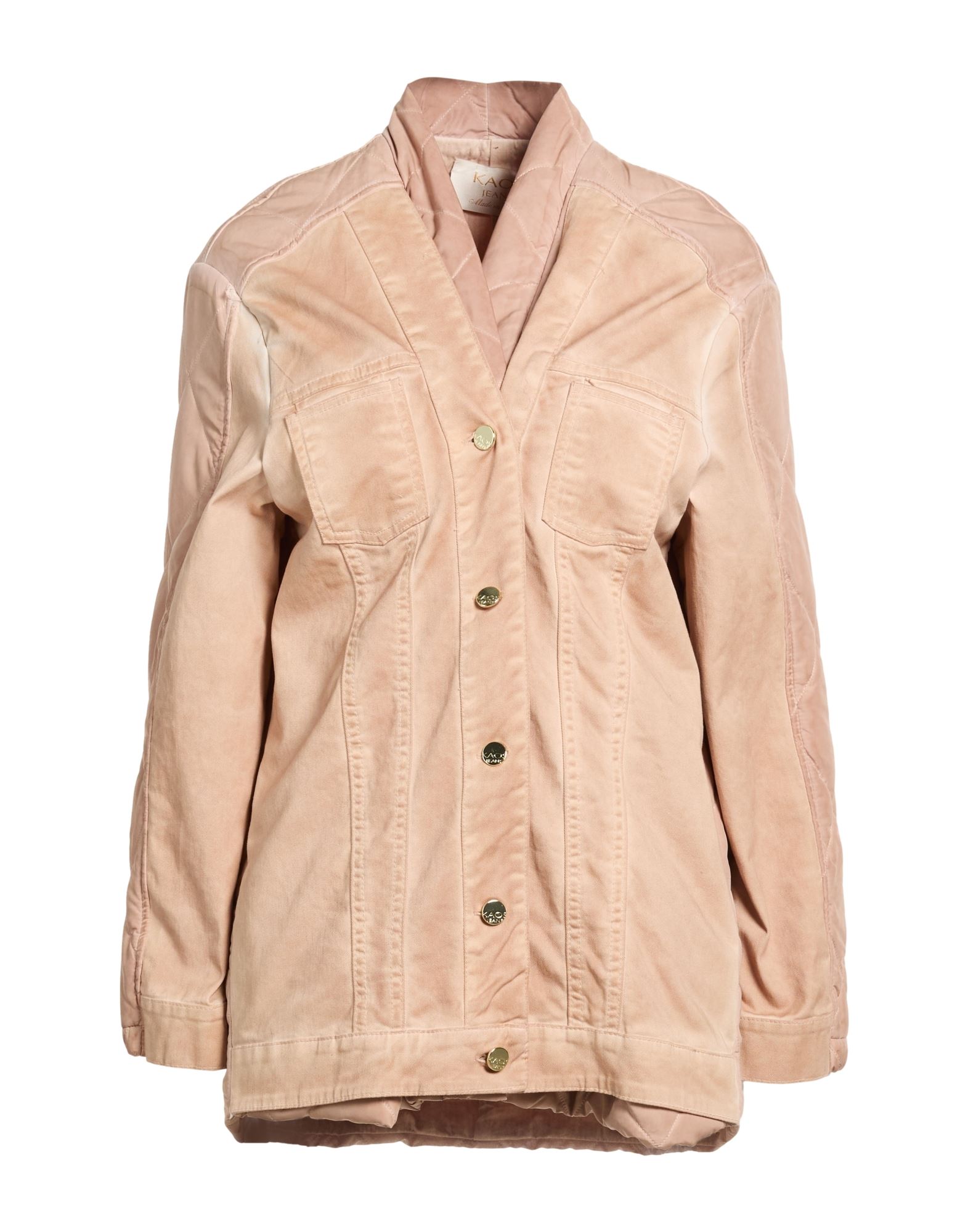 KAOS JEANS Jeansjacke/-mantel Damen Hellrosa von KAOS JEANS