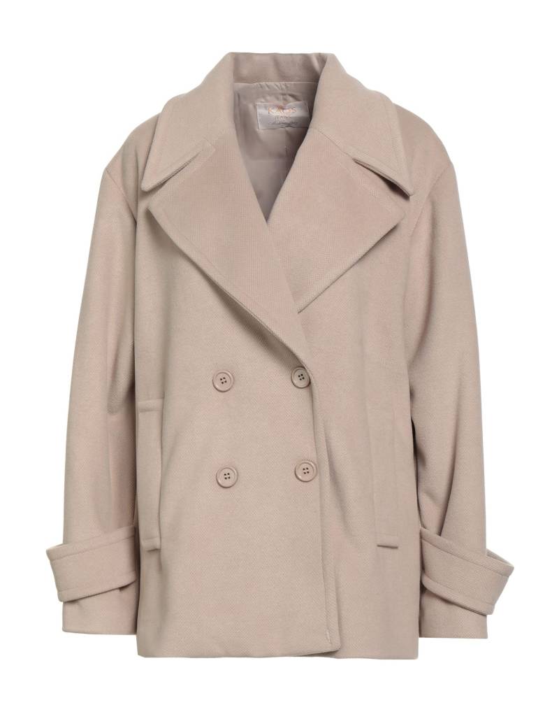 KAOS JEANS Mantel Damen Beige von KAOS JEANS