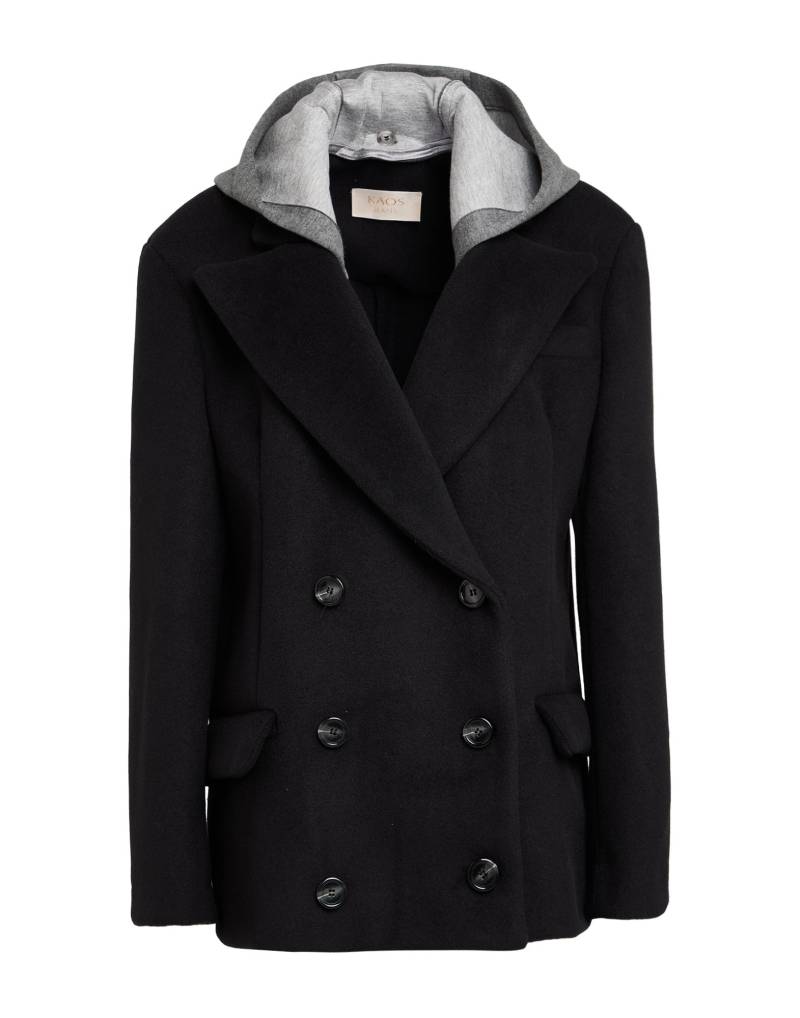 KAOS JEANS Mantel Damen Schwarz von KAOS JEANS