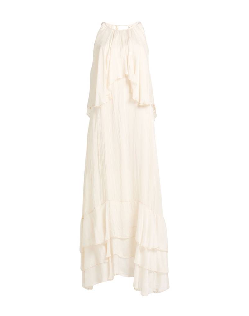 KAOS JEANS Maxi-kleid Damen Elfenbein von KAOS JEANS