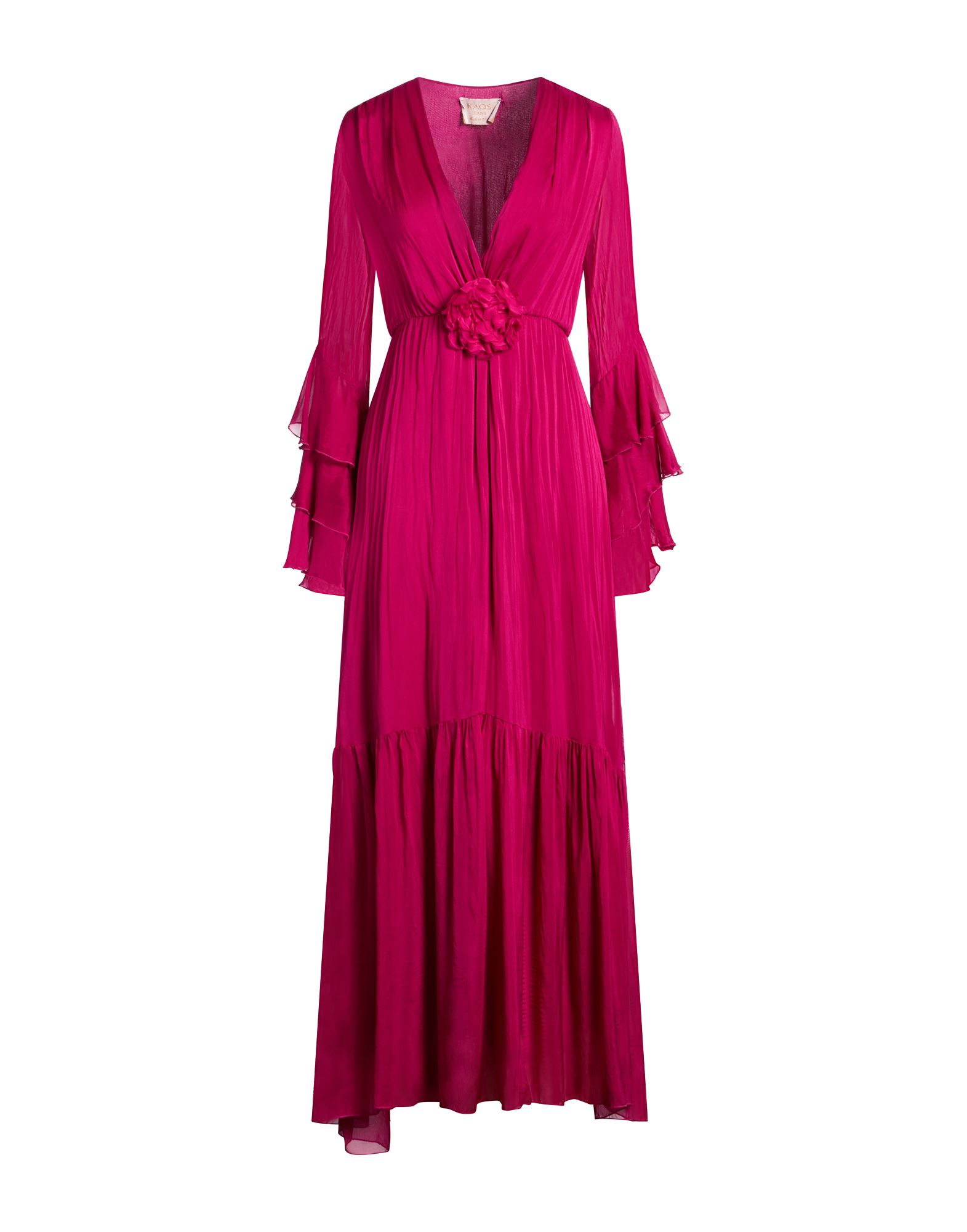 KAOS JEANS Maxi-kleid Damen Fuchsia von KAOS JEANS