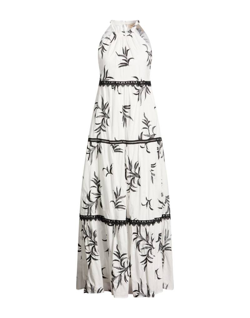 KAOS JEANS Maxi-kleid Damen Weiß von KAOS JEANS