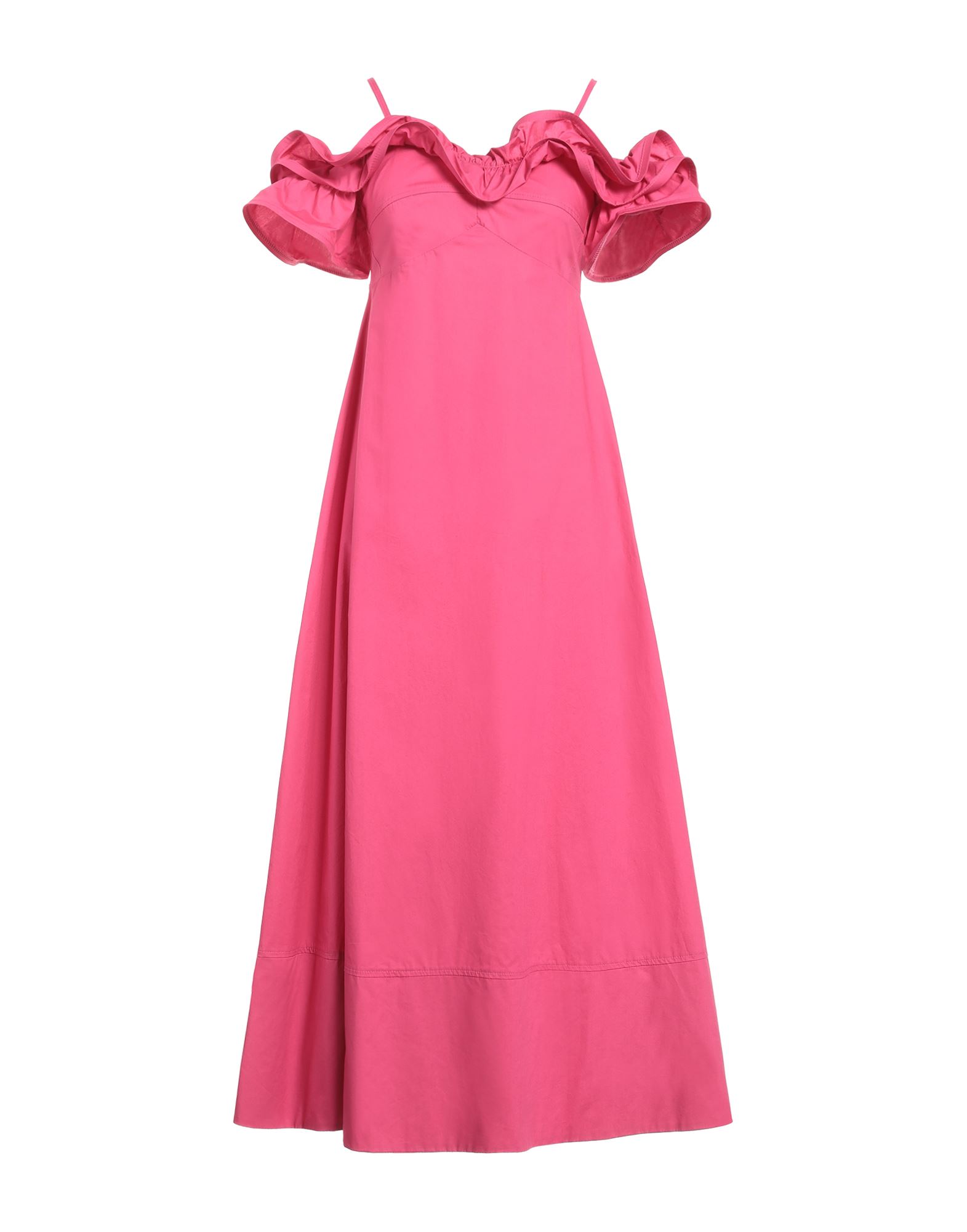 KAOS JEANS Midi-kleid Damen Fuchsia KAOS JEANS Midi-kleid Damen Fuchsia von KAOS JEANS