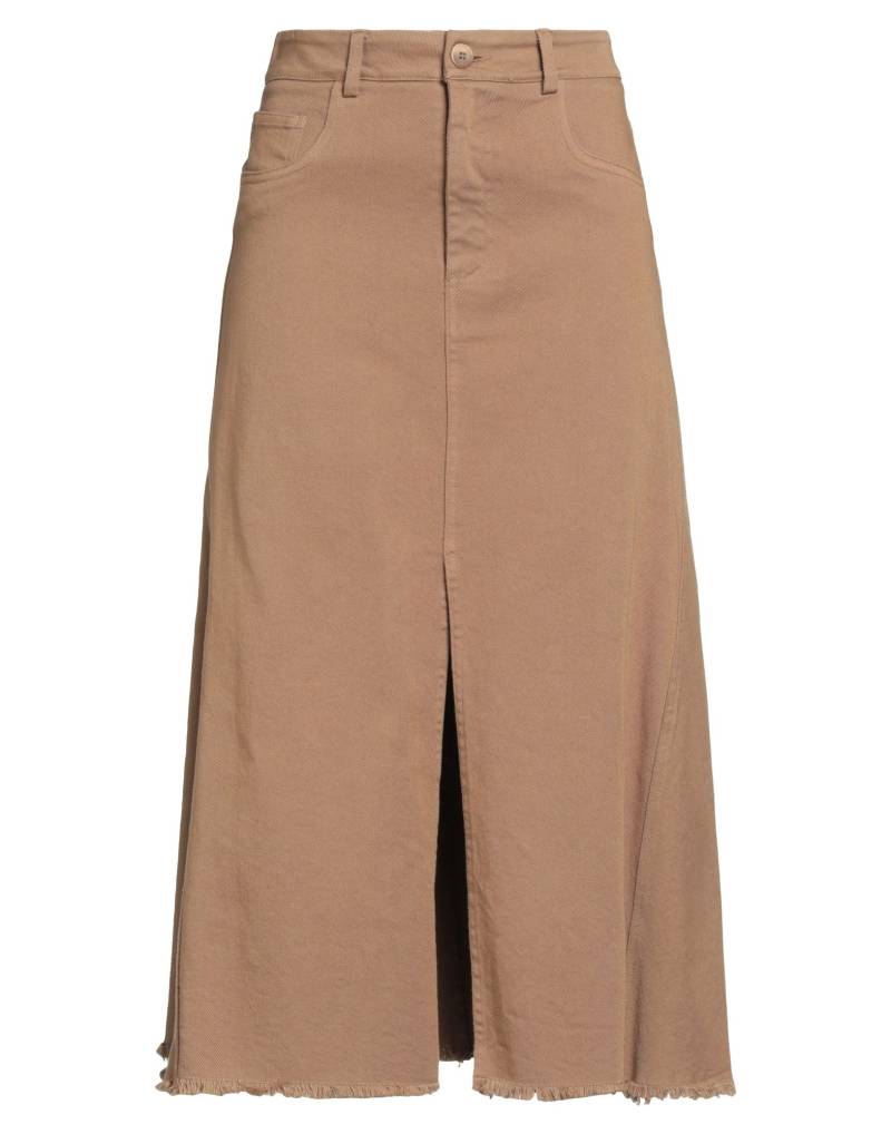 KAOS JEANS Midi-rock Damen Kamel von KAOS JEANS