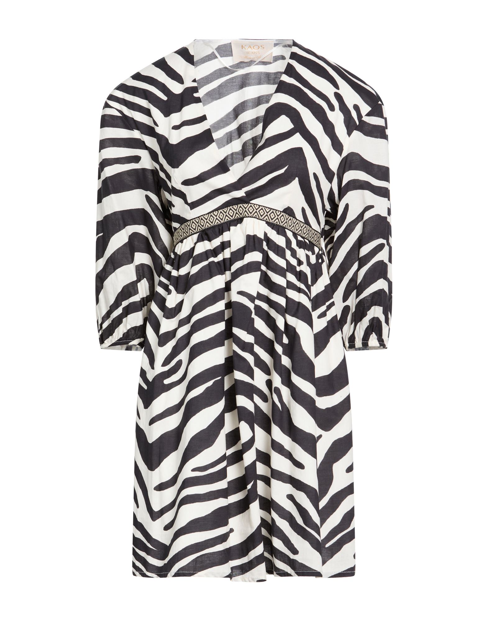 KAOS JEANS Mini-kleid Damen Off white von KAOS JEANS