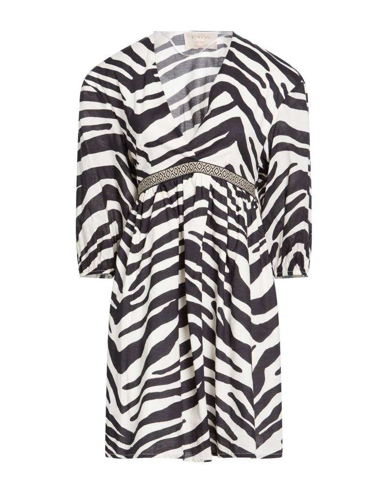 KAOS JEANS Mini-kleid Damen Off white von KAOS JEANS