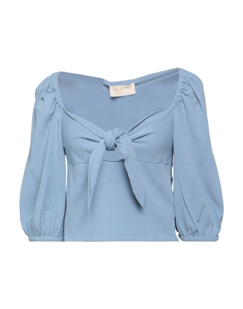 KAOS JEANS Pullover Damen Blaugrau von KAOS JEANS