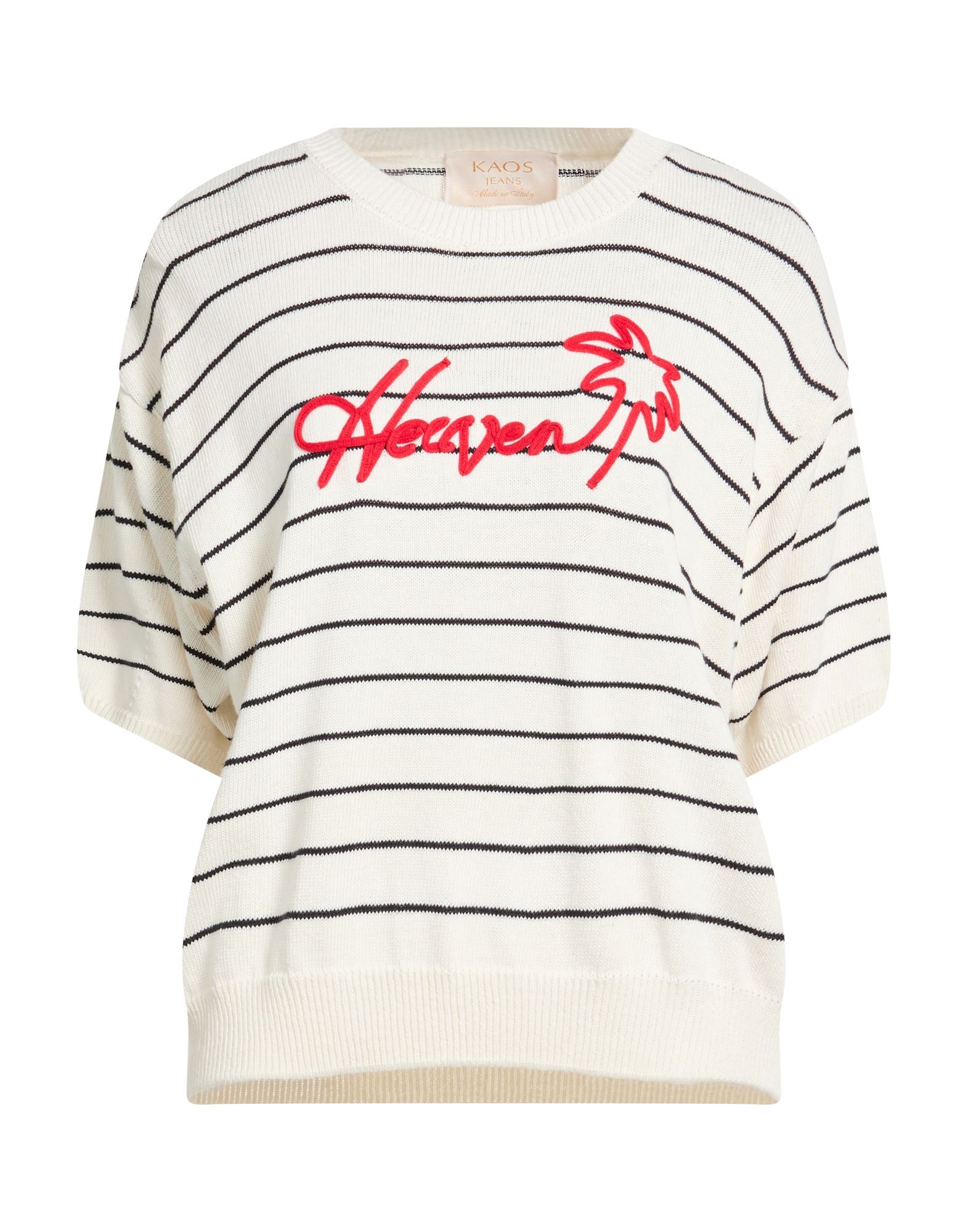 KAOS JEANS Pullover Damen Elfenbein von KAOS JEANS