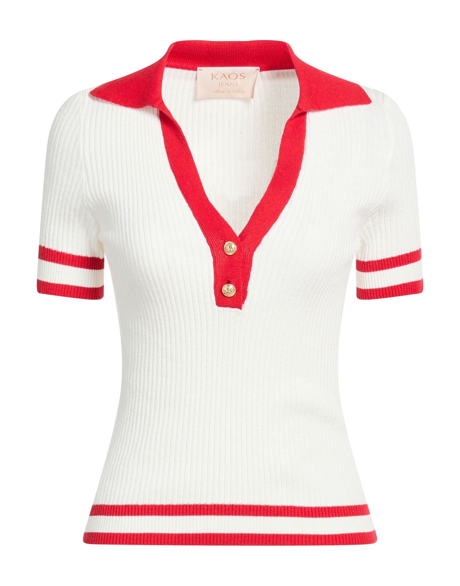 KAOS JEANS Pullover Damen Elfenbein von KAOS JEANS