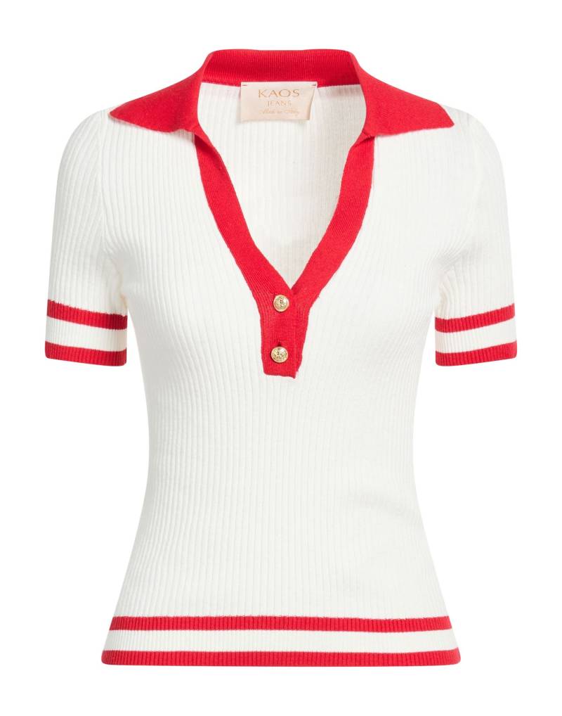 KAOS JEANS Pullover Damen Elfenbein von KAOS JEANS