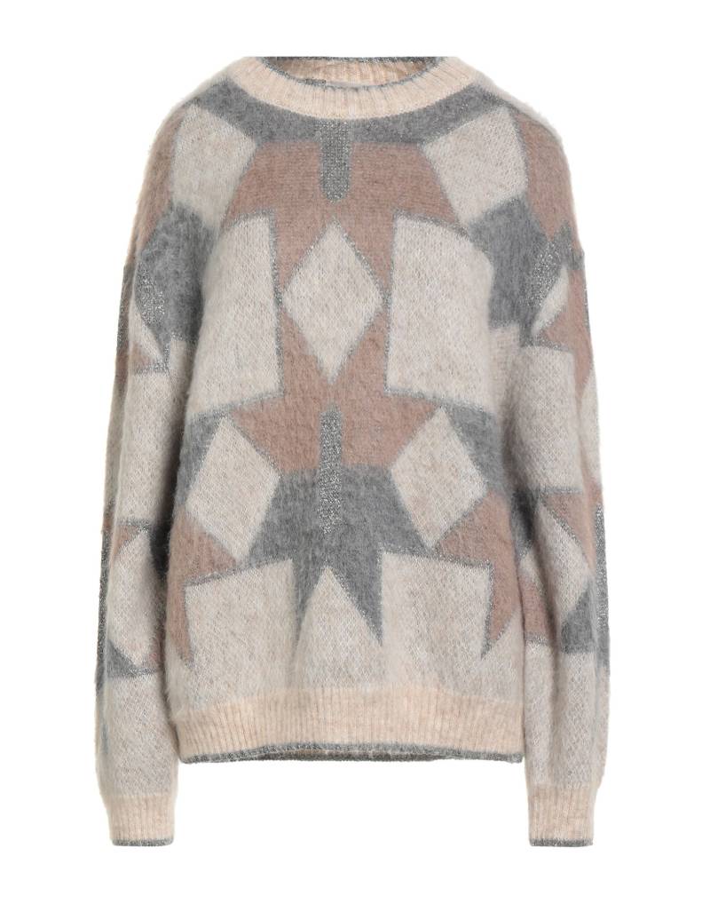 KAOS JEANS Pullover Damen Hellbraun von KAOS JEANS