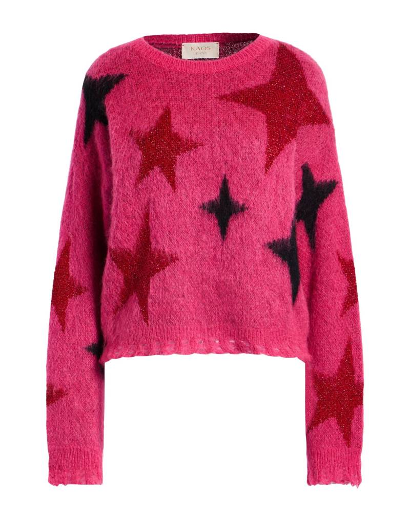 KAOS JEANS Pullover Damen Magenta von KAOS JEANS