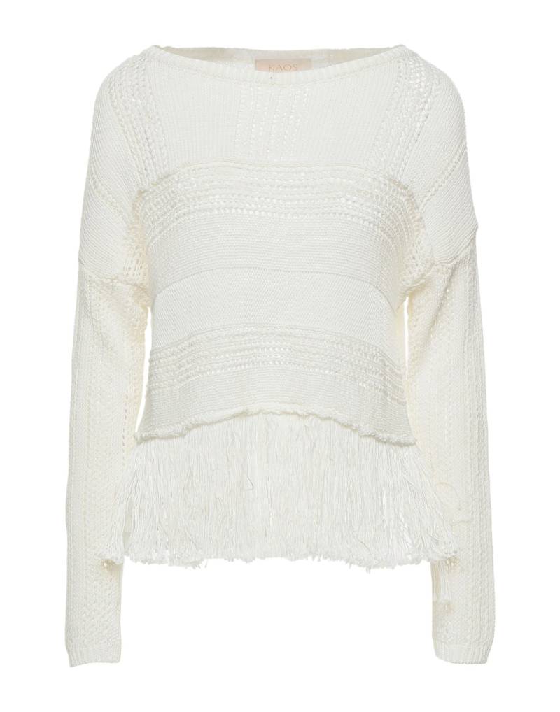 KAOS JEANS Pullover Damen Weiß von KAOS JEANS