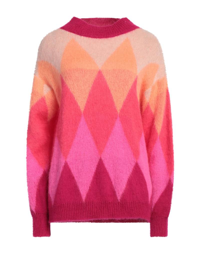 KAOS JEANS Rollkragenpullover Damen Fuchsia von KAOS JEANS