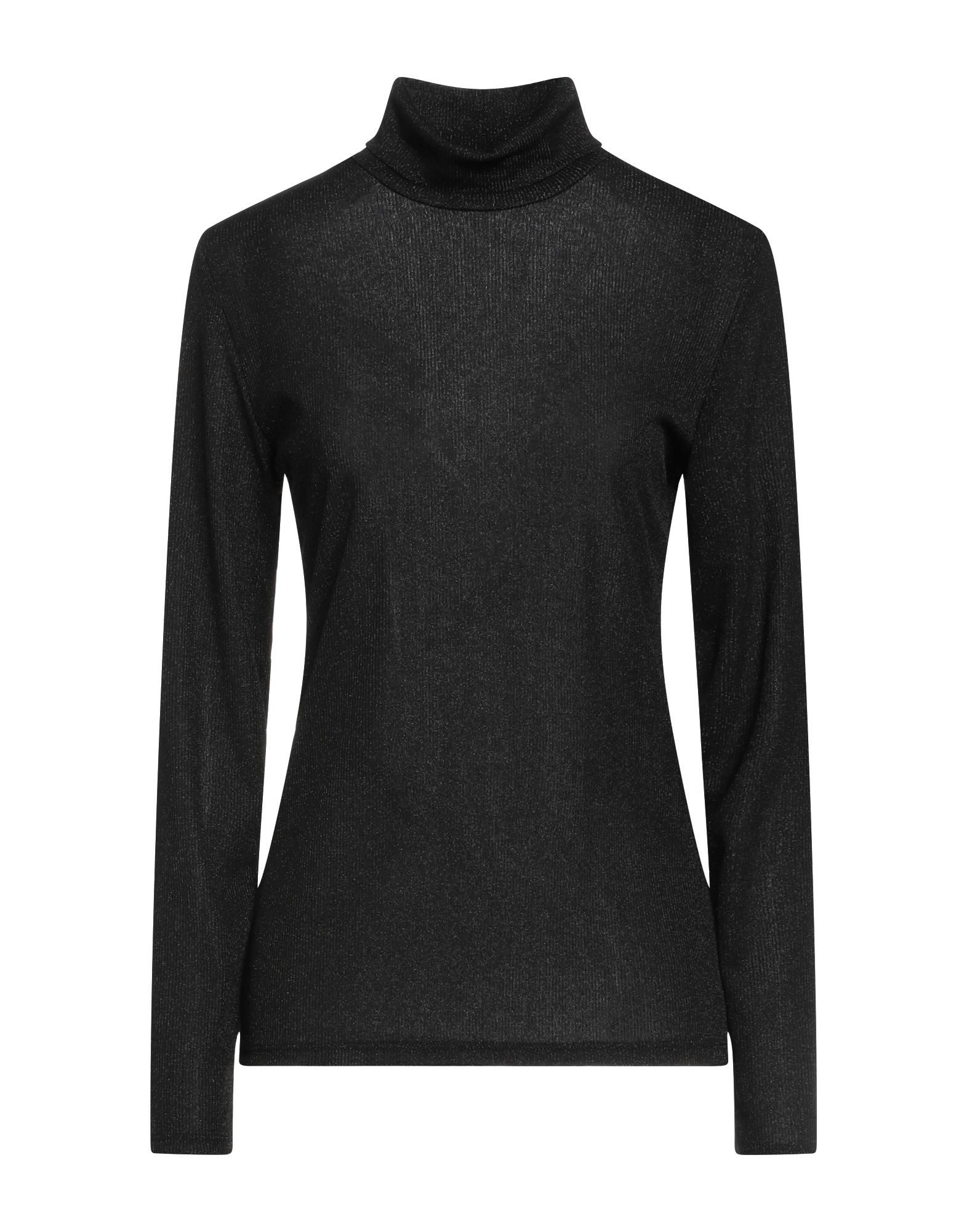 KAOS JEANS Rollkragenpullover Damen Schwarz von KAOS JEANS