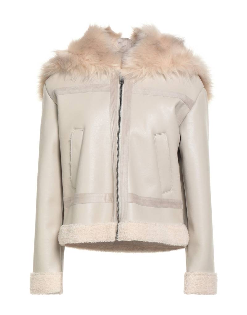 KAOS JEANS Shearling- & Kunstfell Damen Hellgrau von KAOS JEANS