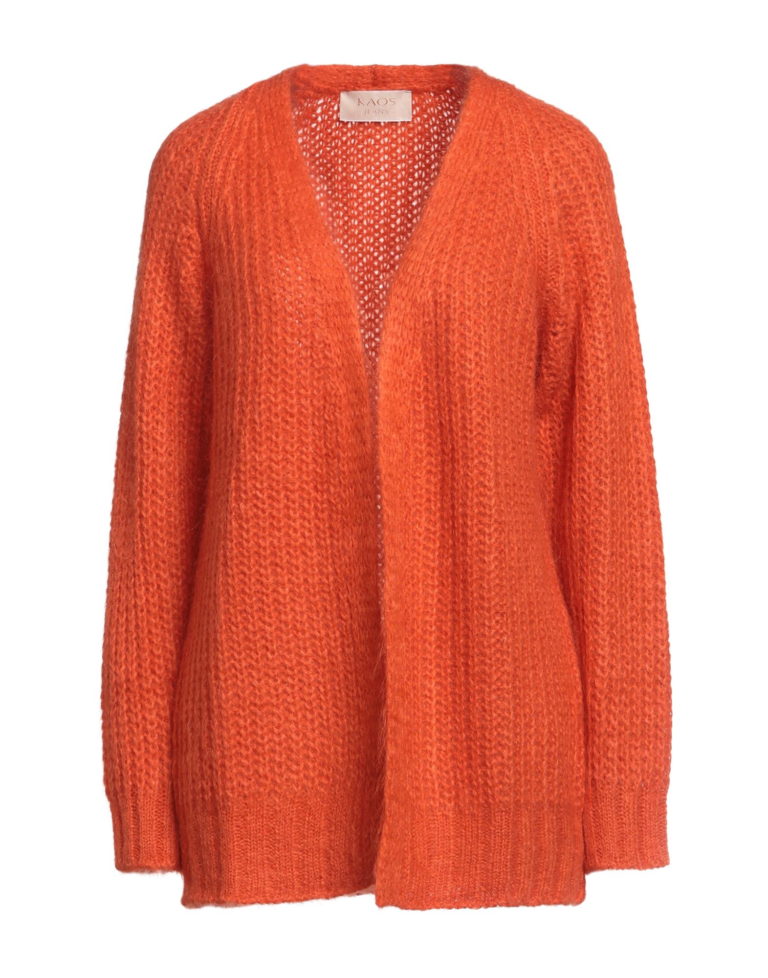 KAOS JEANS Strickjacke Damen Orange von KAOS JEANS