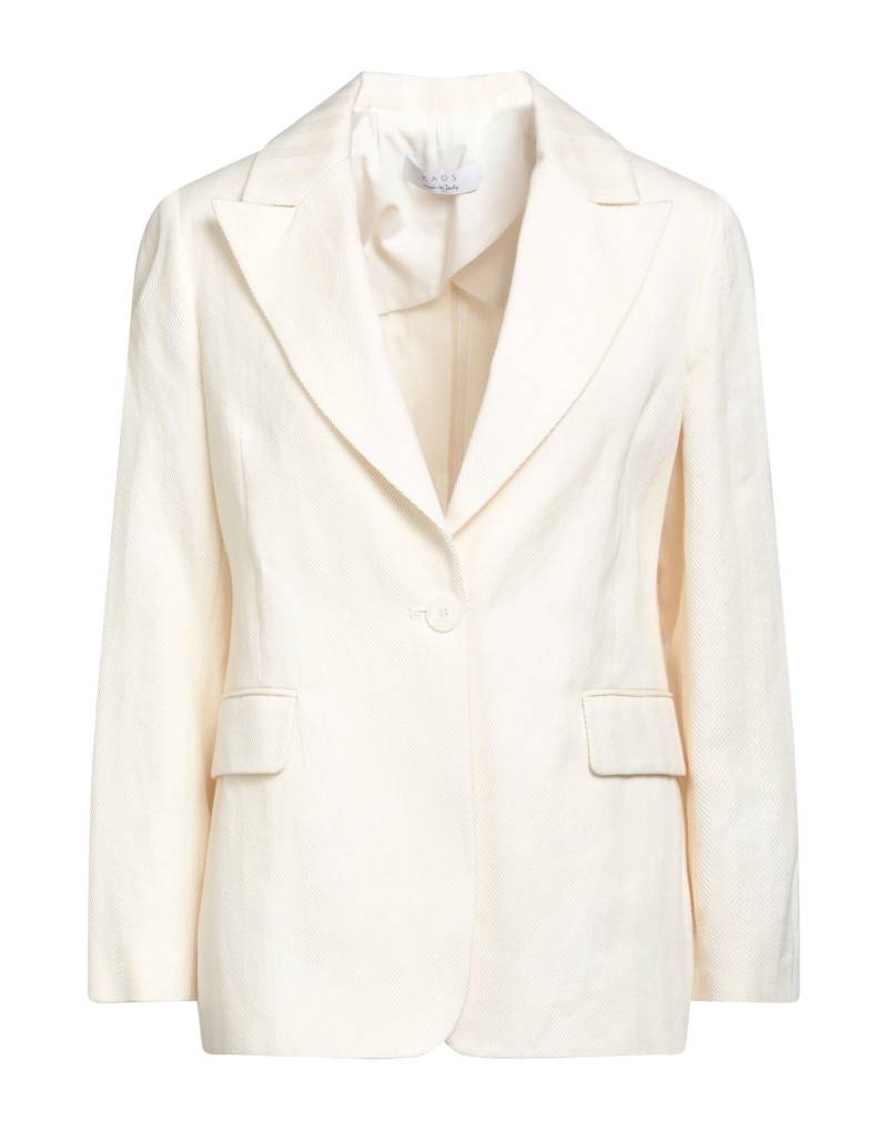 KAOS Blazer Damen Elfenbein von KAOS