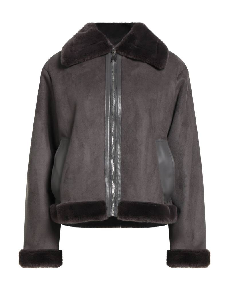 KAOS Shearling- & Kunstfell Damen Grau von KAOS