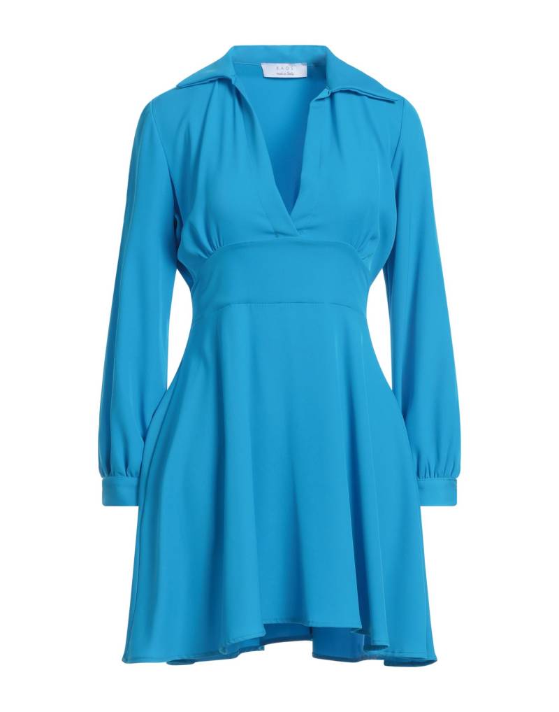 KAOS Mini-kleid Damen Azurblau von KAOS