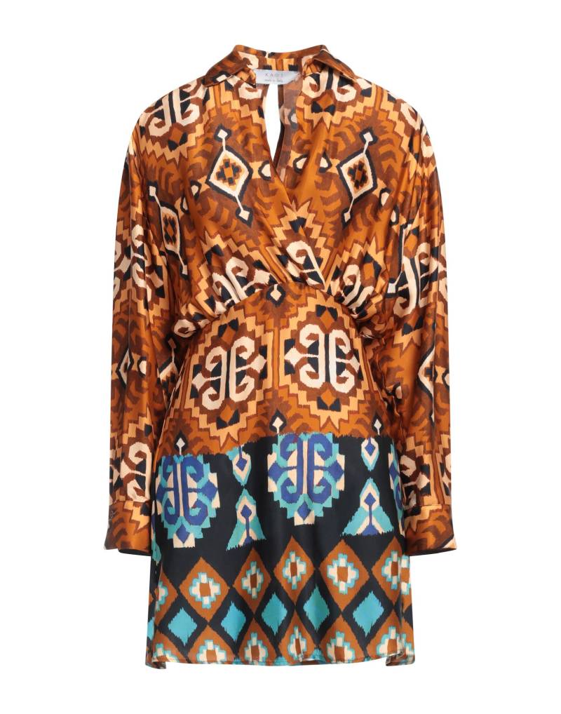 KAOS Mini-kleid Damen Braun von KAOS