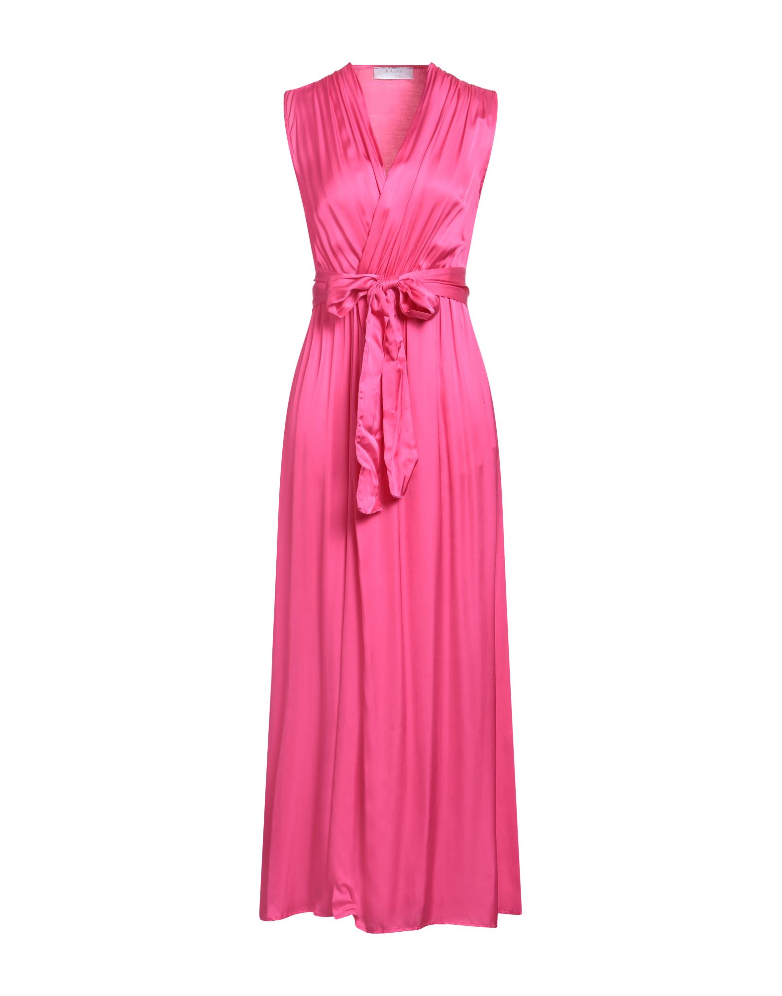 KAOS Maxi-kleid Damen Fuchsia von KAOS