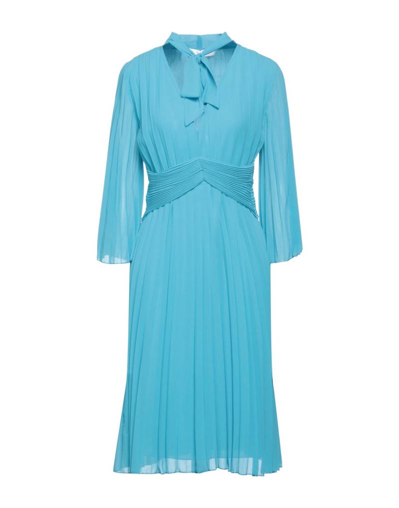 KAOS Midi-kleid Damen Azurblau von KAOS