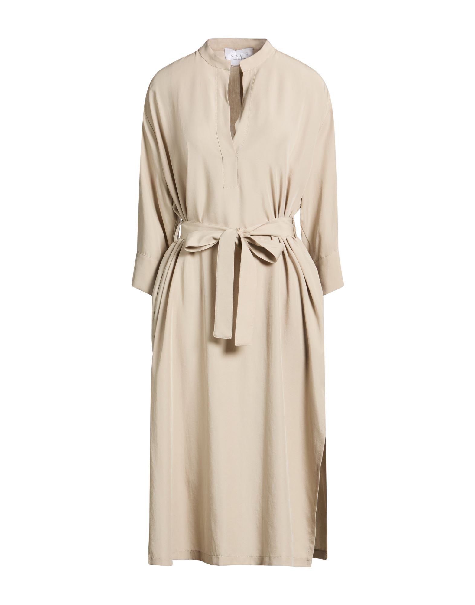 KAOS Midi-kleid Damen Beige von KAOS